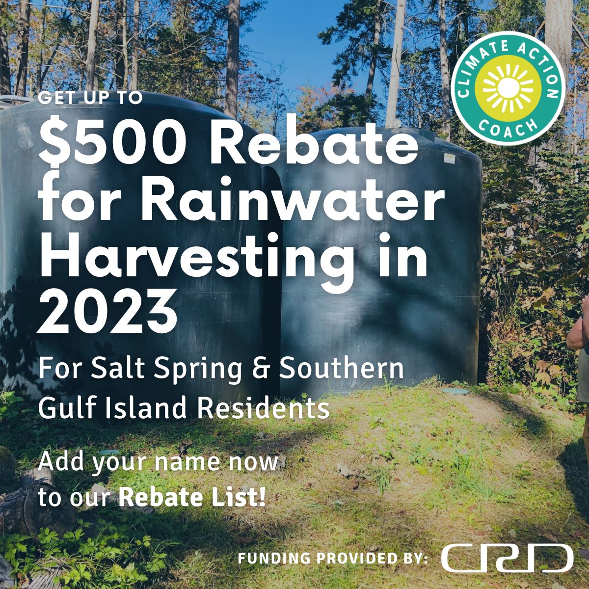 RainwaterWood Stove Harvesting Rebate - SQUARE post (1200 × 1200 px) - August 2022 (1)